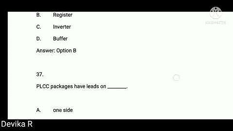 Digital electronics MCQ 4 l TNEB AE l TRB polytechnic l GATE l TANCET Exam preparation