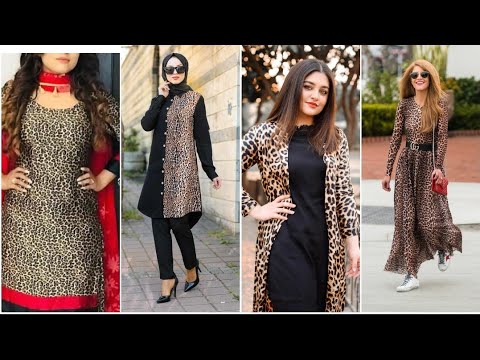 black cheetah dress