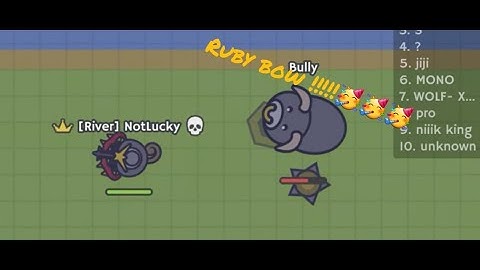 I FINALLY GOT THE RUBY BOW IN MOOMOO.IO