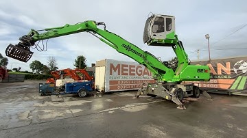 2017 SENNEBOGEN 821E MATERIAL HANDLER.