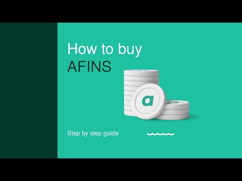 How to buy AFINS | step by step guide