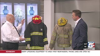 Difference between old and new bunker gear for firefighters