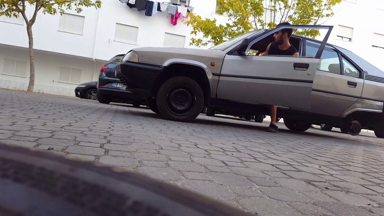 Citroen Bx On 3 Wheels - Youtube