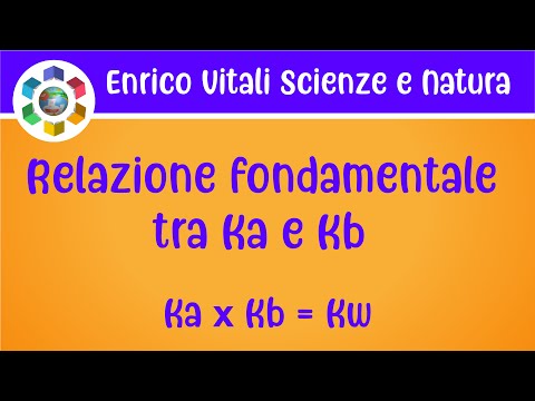 Video: Differenza Tra Costante Di Ionizzazione Acida E Costante Di Ionizzazione Base