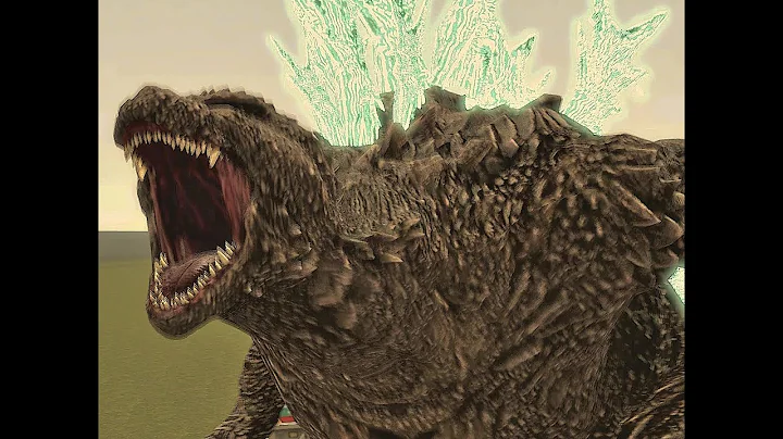 (SFM) Godzilla Minus One atomic breath test