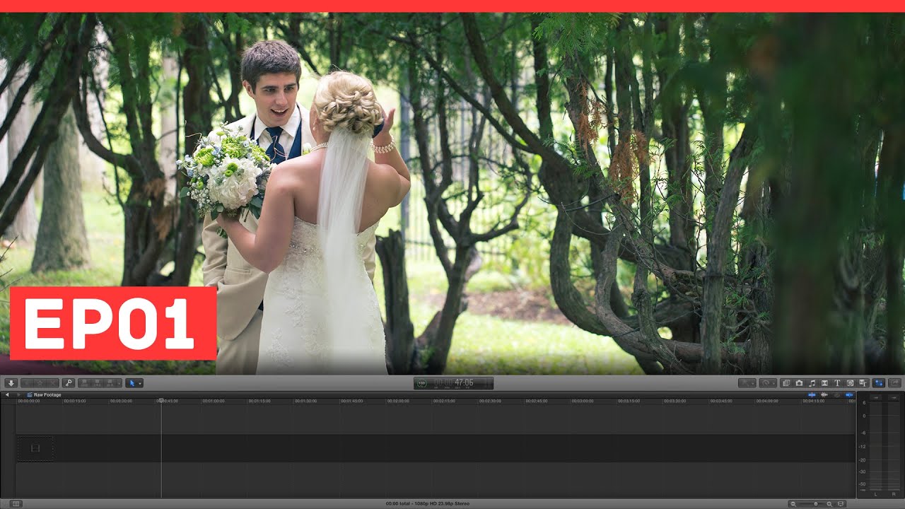 How to Edit a Wedding Video - Setting up the FCPX Project