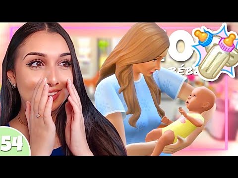 LA NOUVELLE MATRIARCHE EST NÉE ET ELLE S’APPELLE…*100 baby challenge* EP54 | sims 4