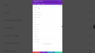 "Testimonials" Design Tab Settings For Divi Testimonial Slider