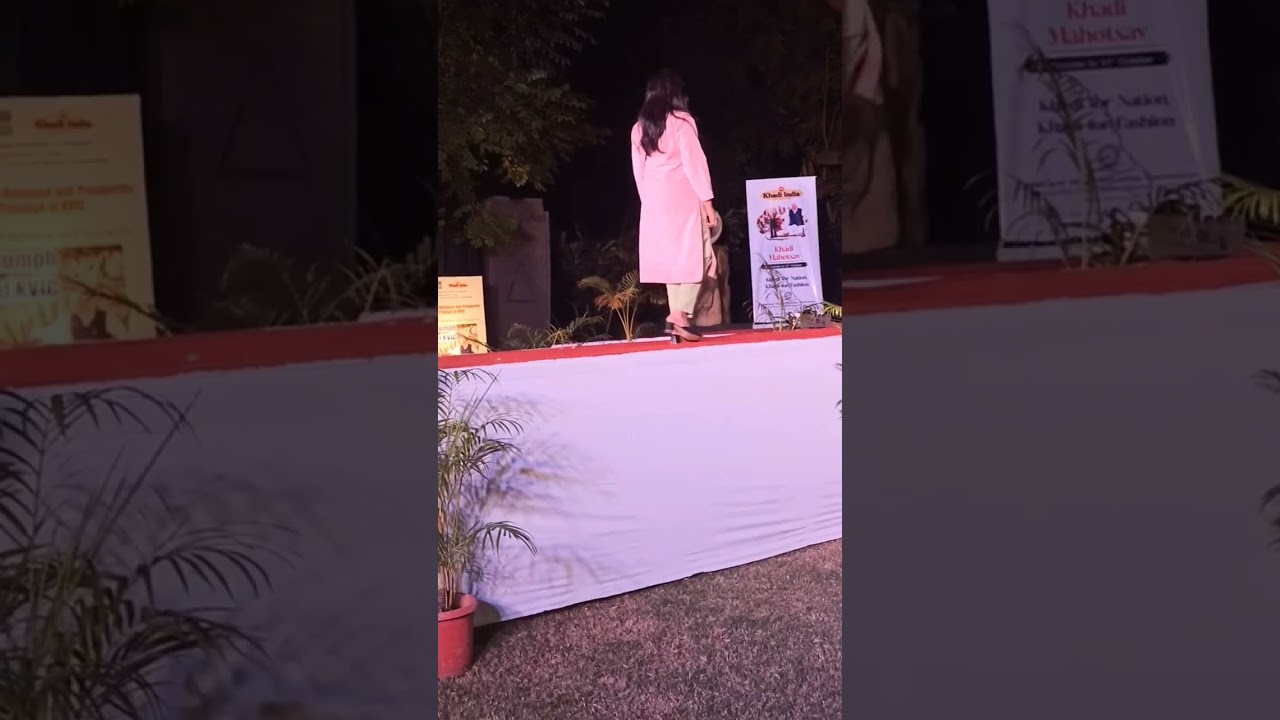 Khadi walk Fashion Show/Khadi