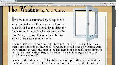 The Window BY Harry Buschman