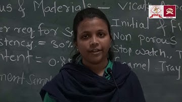 Determination of Initial & Final Setting Time of Ordinary Portland Cement OPC