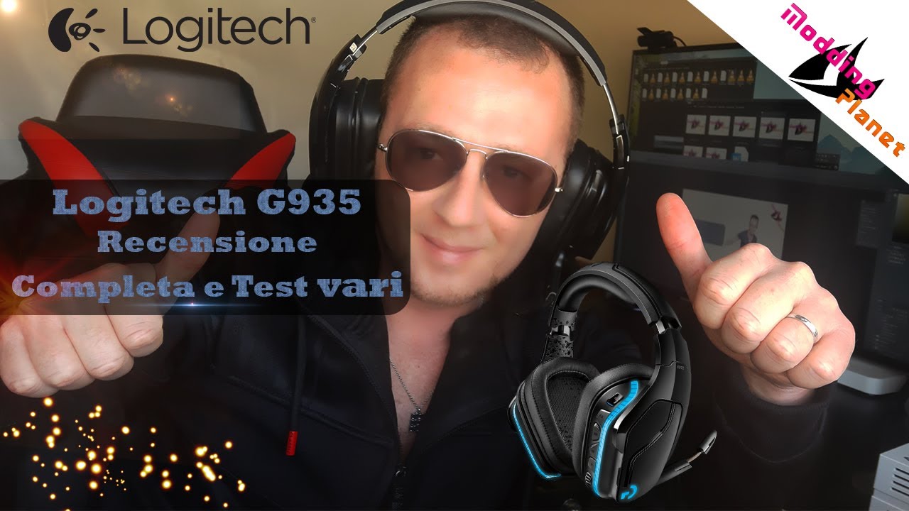 Logitech G935 Recensione Completa e Test vari - YouTube