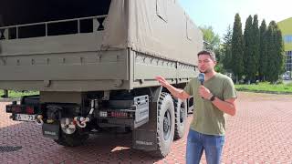 Noul camion militar românesc. Modelul este produs la standarde NATO, la Roman Brașov