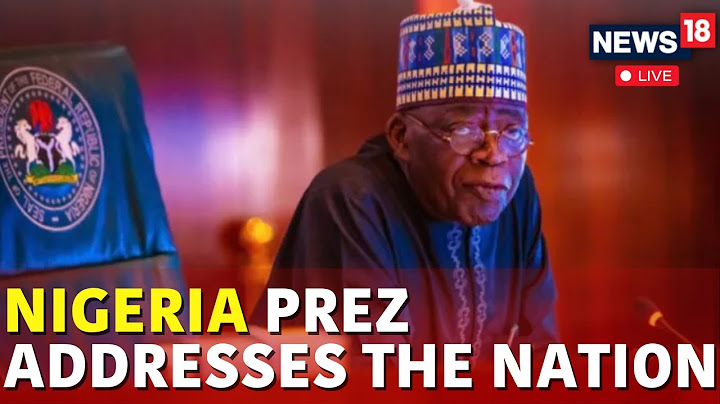 Nigeria News LIVE | Protest In Nigeria | President Bola Tinubu Addresses The Nation | N18G | Live