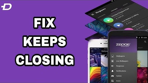 How To Fix And Solve Keeps Closing On Zedge App | Final Solution