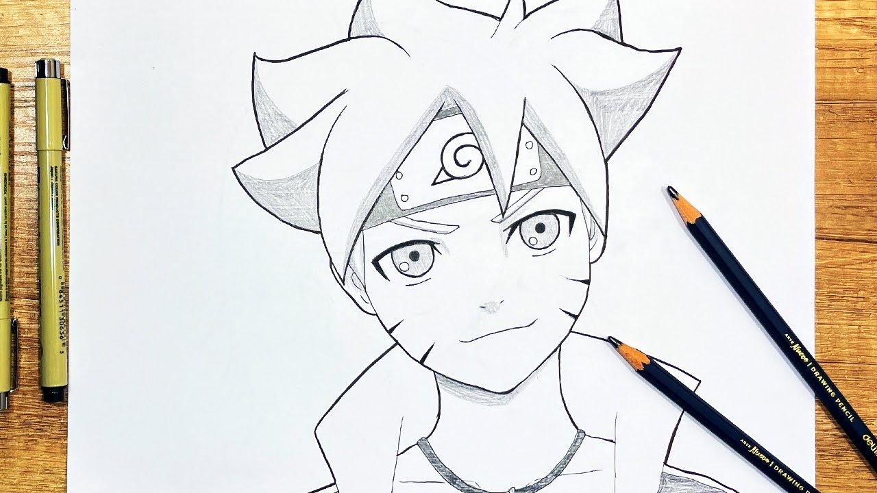 Boruto jogan @gusta_art  Anime sketch, Anime character drawing, Naruto  sketch drawing