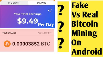 Bitcoin Mining On Android | Bitmine Pro Vs Cryptotab Pro | Fake vs Real Mine App