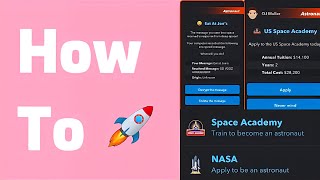 HOW TO BECOME A BITLIFE ASTRONAUT