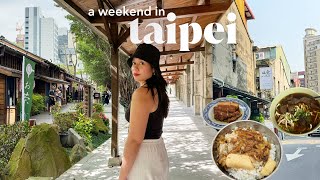 Taipei Taiwan Travel VLOG 2024 | sightseeing, shopping, cafe hopping