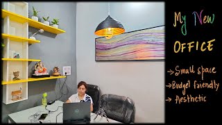 Showing you my New Office II Small Office Interior Design in Budget II #officeinteriordesign