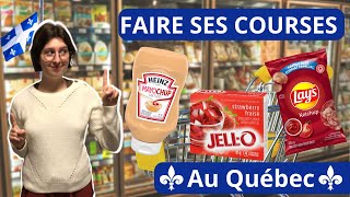 FAIRE ses COURSES au QUÉBEC ! | Comment ça marche ? Magasins ? Prix ? Différences avec la France ?