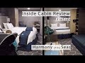 Harmony of the Seas - Inside Cabin Review - 2 Set-ups Harmony of the Seas - Inside Cabin Review - 2 Set-ups