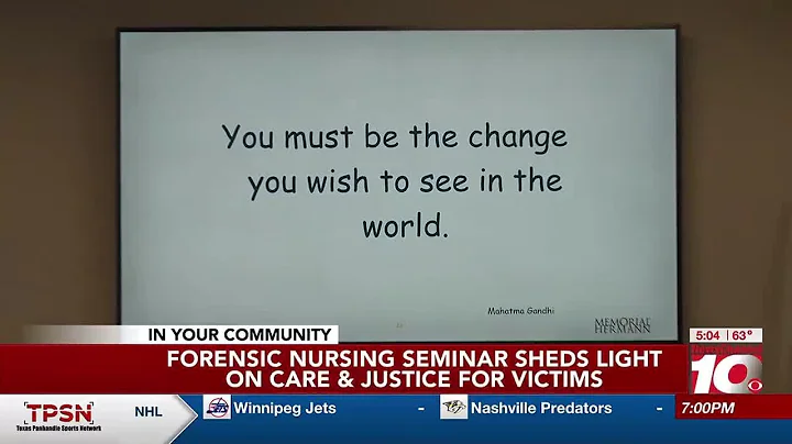 Forensic nursing seminar highlights critical role in patient care and justice