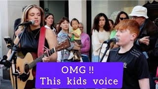 'YOUNG 13 year old Ed Sheeran' KID with the most BEAUTIFUL IRISH VOICE - Allie Sherlock cover Resimi