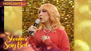 Vice explains the meaning of the question, "pwede ba tayo mag-usap" | It’s Showtime Sexy Babe