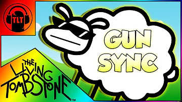 ♪ Beep Beep Im a Sheep ♪ ~ GUN SYNC ~ (The Living Tombstone Remix, Lyrics, Overwatch)