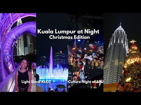 Christmas in Kuala Lumpur | Culture Night at APU | student vlog Malaysia
