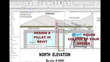 HOW TO CREATE A COLUMN IN REVIT  - ROUND COLUMN - ROUND PILLAR