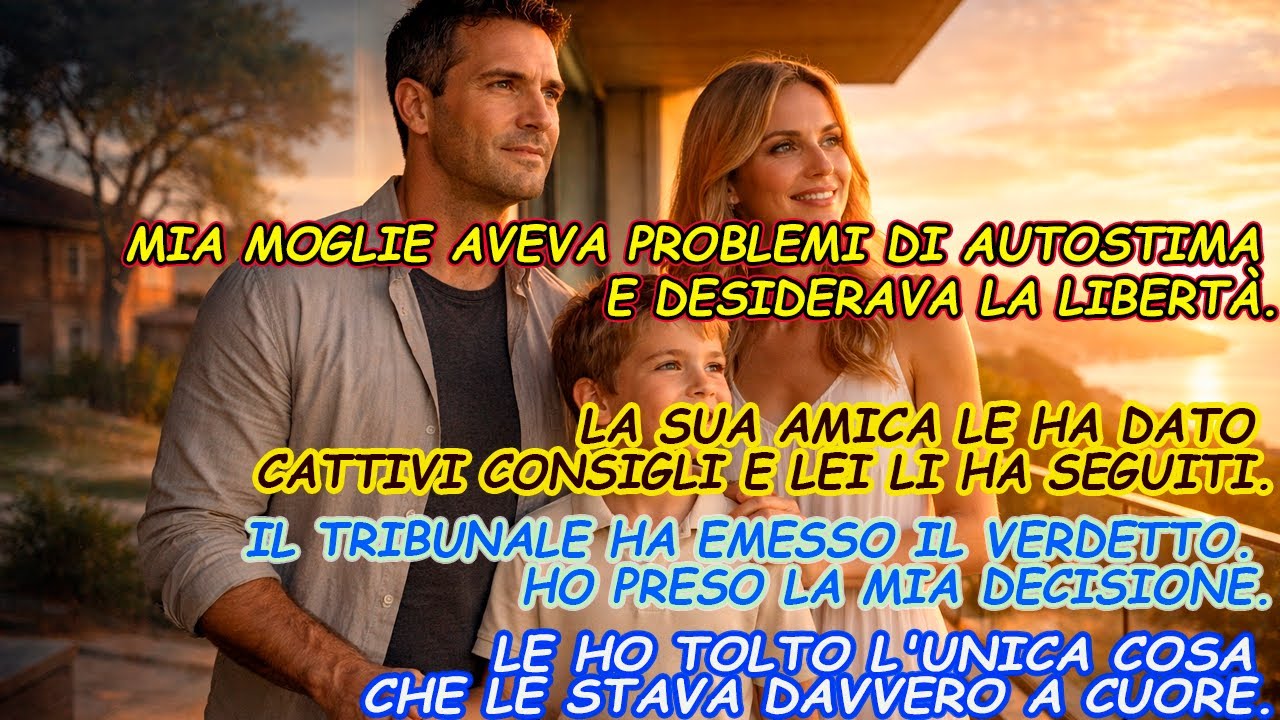 Mia Moglie Mi Ha Chiesto Di Darle Spazio. Ho Accettato E Sono Sparito Con Nostro Figlio.