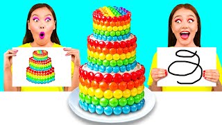 Desafio De Decoração De Bolos | Truques e Receitas de Cozinha por KaZaZa