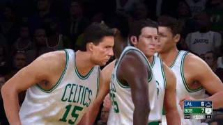 Los Angeles Lakers v Boston Celtics (1964-65) - NBA 2K17 Hardwood Classics