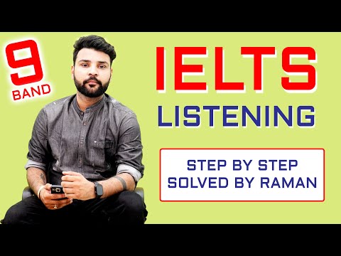 IELTS LISTENING Solved By Raman Sharma