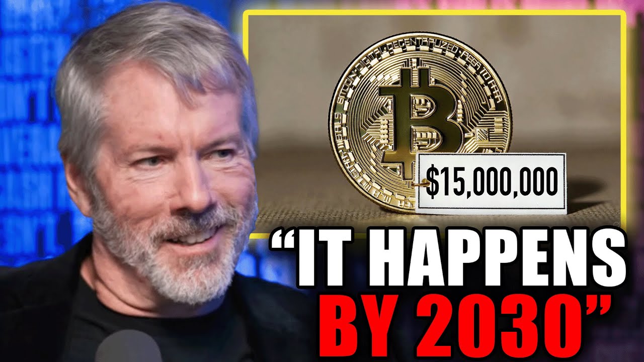 Michael Saylor Explains How Bitcoin Gets to $15 Million Per Coin