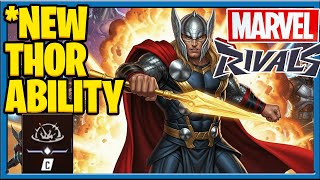 Marvel Rivals Season 4 - Thor's New Ability Is GAME-CHANGING! : New Update Gameplay
