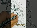 बजरंगबली/hanuman drawing /bajarang bali drawing #acrylicpainting #bajarangbali #artists