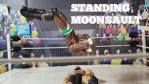 Apollo Crews Moonsault (wwe stop motion)