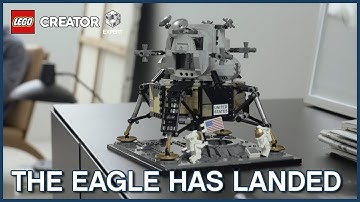 Fly to the Moon - LEGO Creator 10226 Lunar Lander Model Launch
