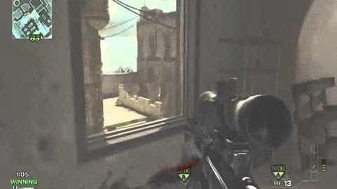 mw3 s&d final killcam quickscope