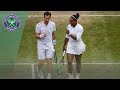 Andy Murray/Serena Williams vs Raquel Atawo/Fabrice Martin Wimbledon 2019 Second Round Highlights