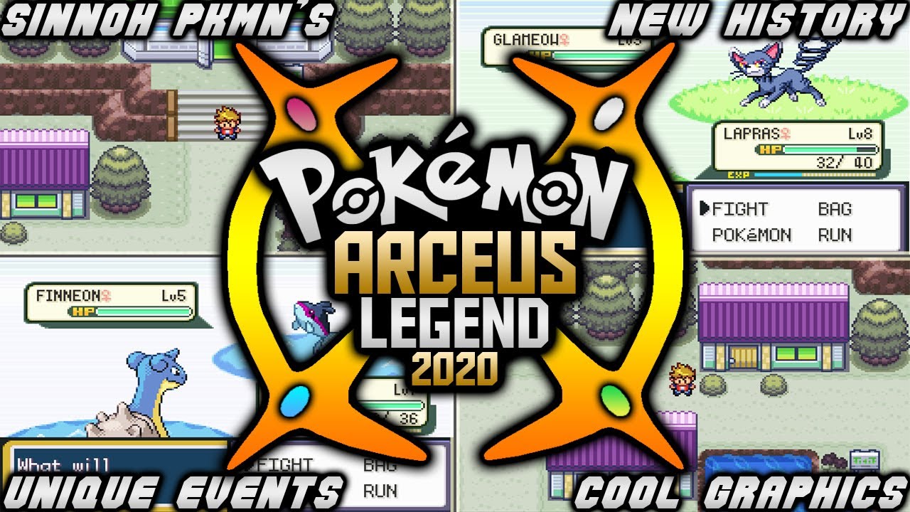 Pokemon Game With Arceus Legend, New Story, Unique Events, New