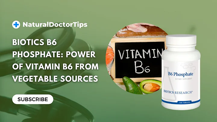 Biotics B6 Phosphate: Power of Vitamin B6 from Vegetable Sources