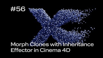 Cinema 4D Quick Tip #56 - Morph Clones with Inheritence Effector (Project File on Patreon)