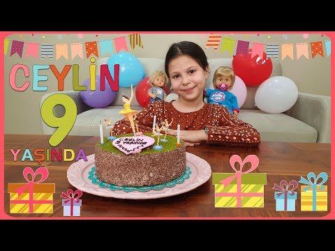 Ceylin artık 9 yaşında! Ceylin's 9th birthday! Bu doğum günü kutlamamız biraz kalabalık!