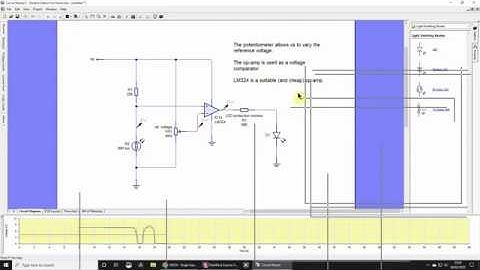 Night light or dark detector using LM324 as a voltage comparator | GCSE Electronics