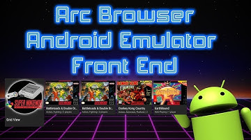 Nvidia Shield, emulation machine, Arc Browser first setup