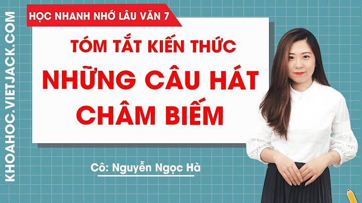 Ngữ văn 7 những câu hát châm biếm